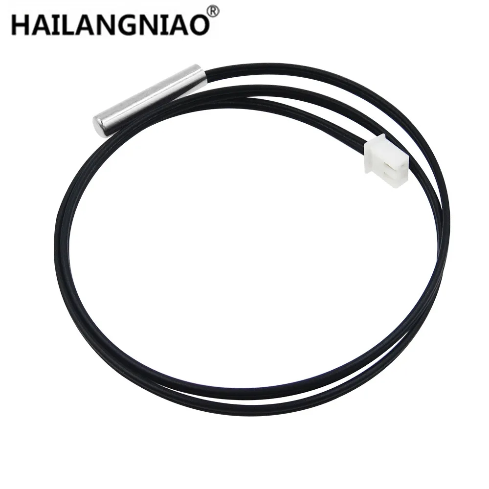 5pcs/lot 50cm NTC Thermistor Temperature Sensor Waterproof Probe Wire 50K 10K 1% 3950 W1209 W1401 cable new!