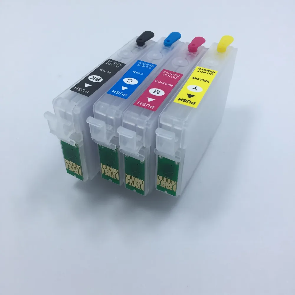 YOTAT refillable ink cartridge T200XL T200 T2001 for Epson XP-100/200/300/310/400/410 WorkForce WF-2510/2520/2530/2540