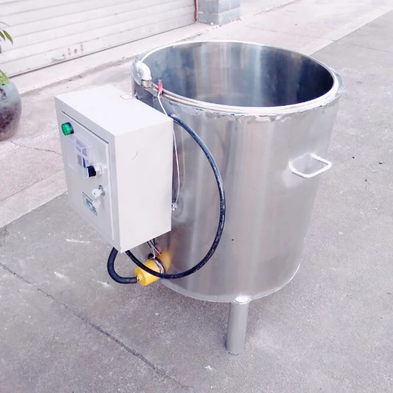 Free shipping 80kg/hour capacity melting tank wax/wax melter machine for sale