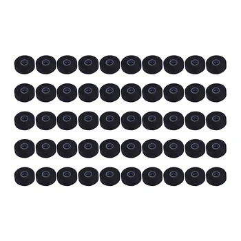 50 개/갑/팩 50M 대나무 숯 치과 Flosser 내장 스풀 와이어 이쑤시개 Flosser 치실 교체 코어 민트 풍미