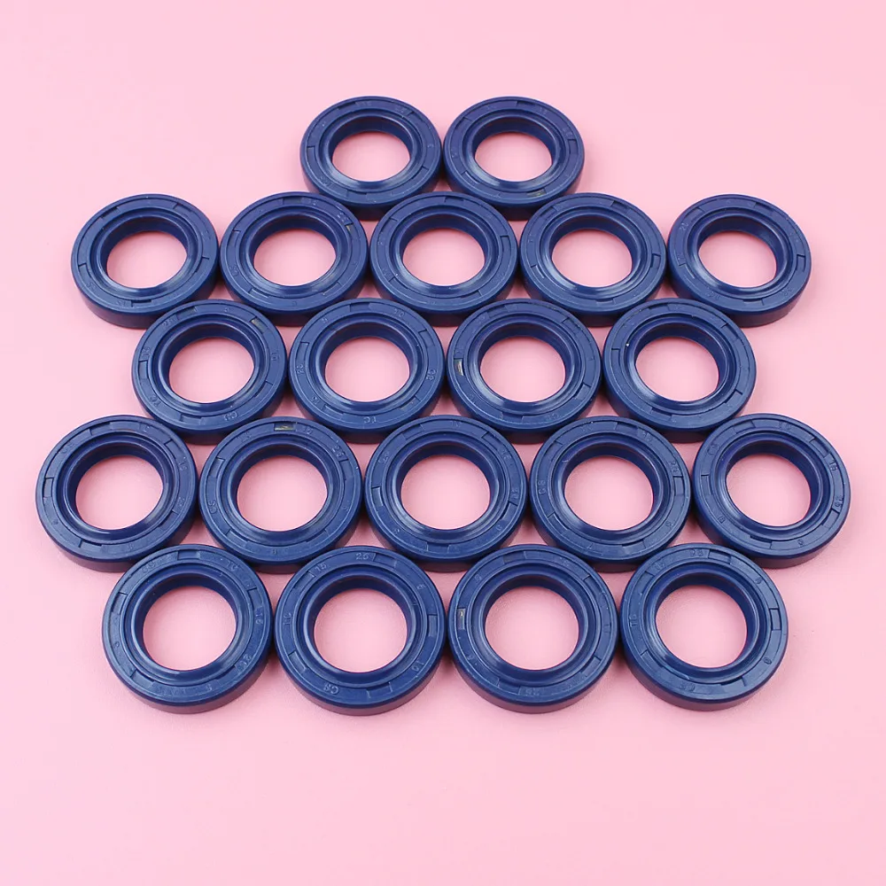 20pcs/lot Crank Oil Seal For Stihl MS170 MS180 MS210 MS230 MS250 017 018 021 023 025 Chainsaw Spare Part 15x25x5mm