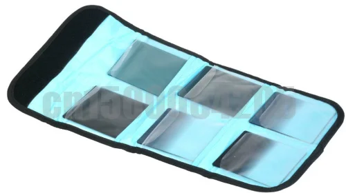 Набор градиентных фильтров 7 в 1 нейтральной плотности ND ND2 ND4 ND8 + чехол для фильтра для камеры серии Cokin P