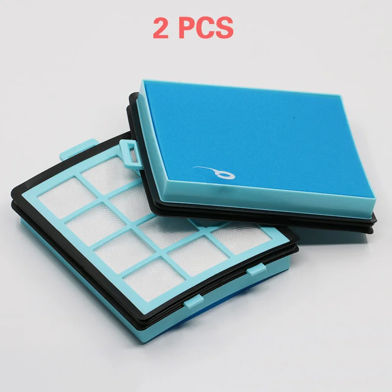 HEPA фильтры для пылесоса Philips fc8760, fc8761, fc8764, fc8766, fc8767, FC97, 2 шт. и 2 хлопка, аксессуары для пылесоса