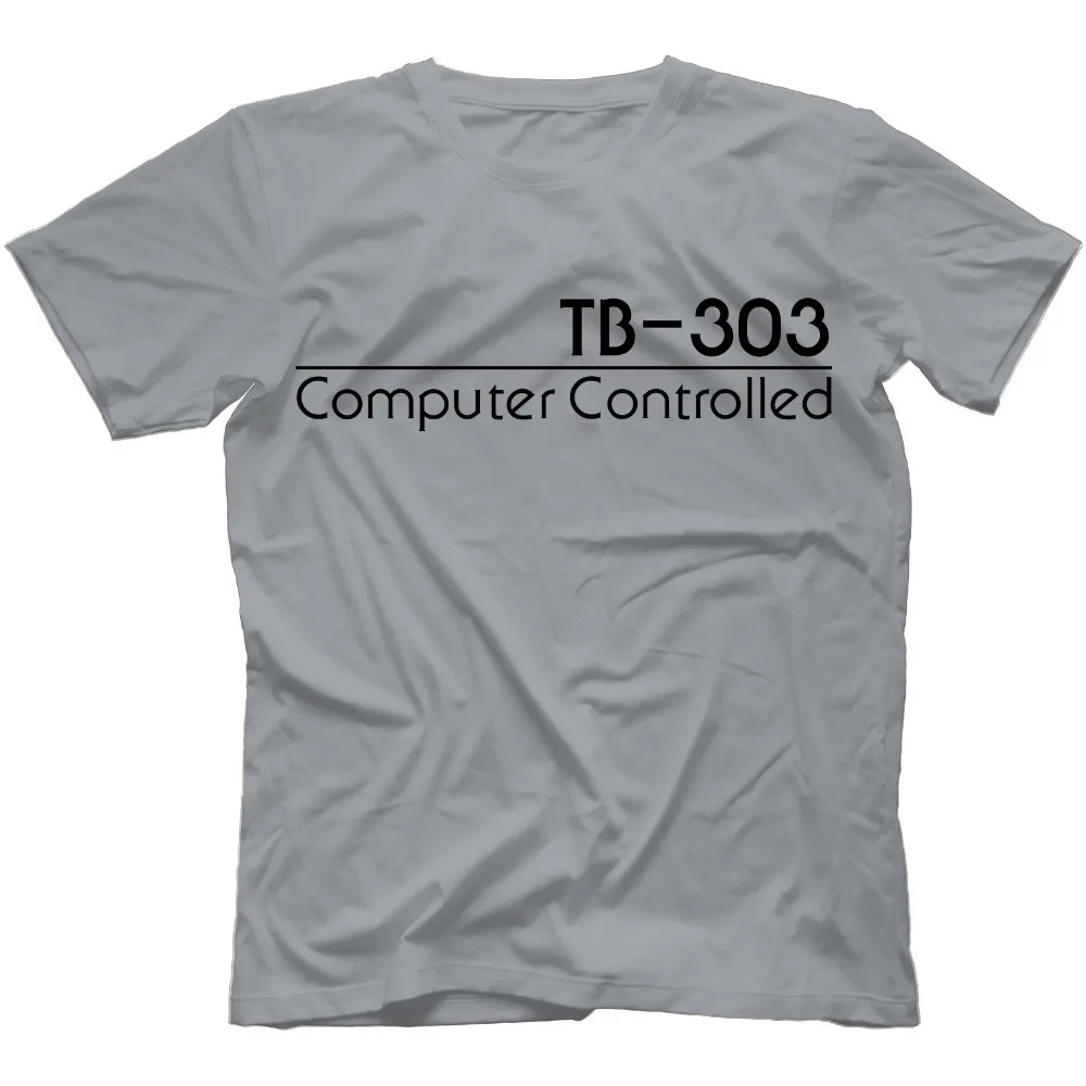 Tb-303 تي شيرت 100% قطن سنتش Esiser حمض التناظرية ريترو 808 909 جودة عالية الصيف أزياء جديدة للرجال س الرقبة تي شيرت