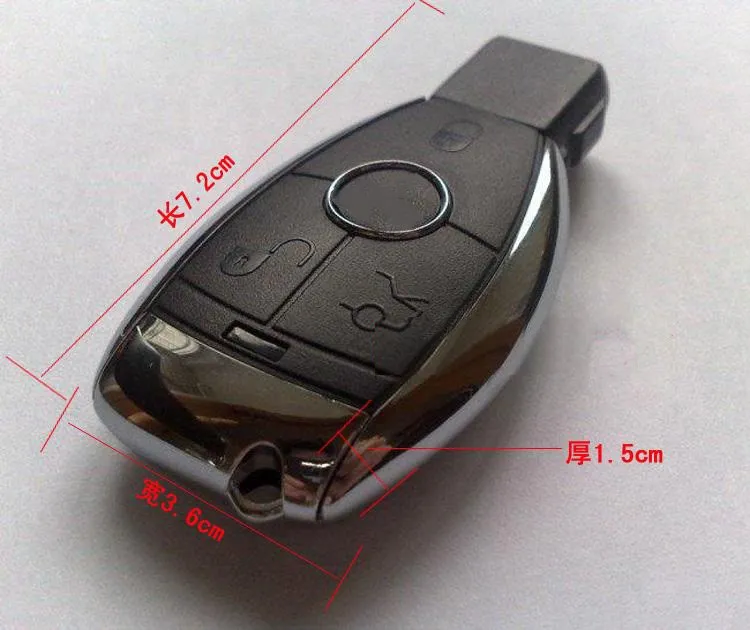 2023 Hot! Car Key USB flash Pen Drive Electronic car keys Memory Stick 16GB 32GB 64GB 128GB 256GB Exempt postage