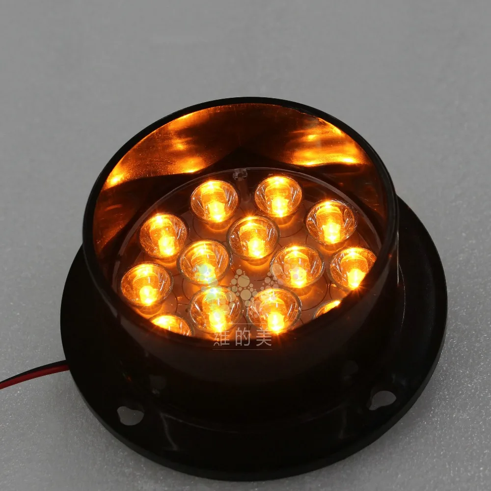 DC12V Customized 80mm LED Pixel Cluster Arrow Board Module with Optical Lens