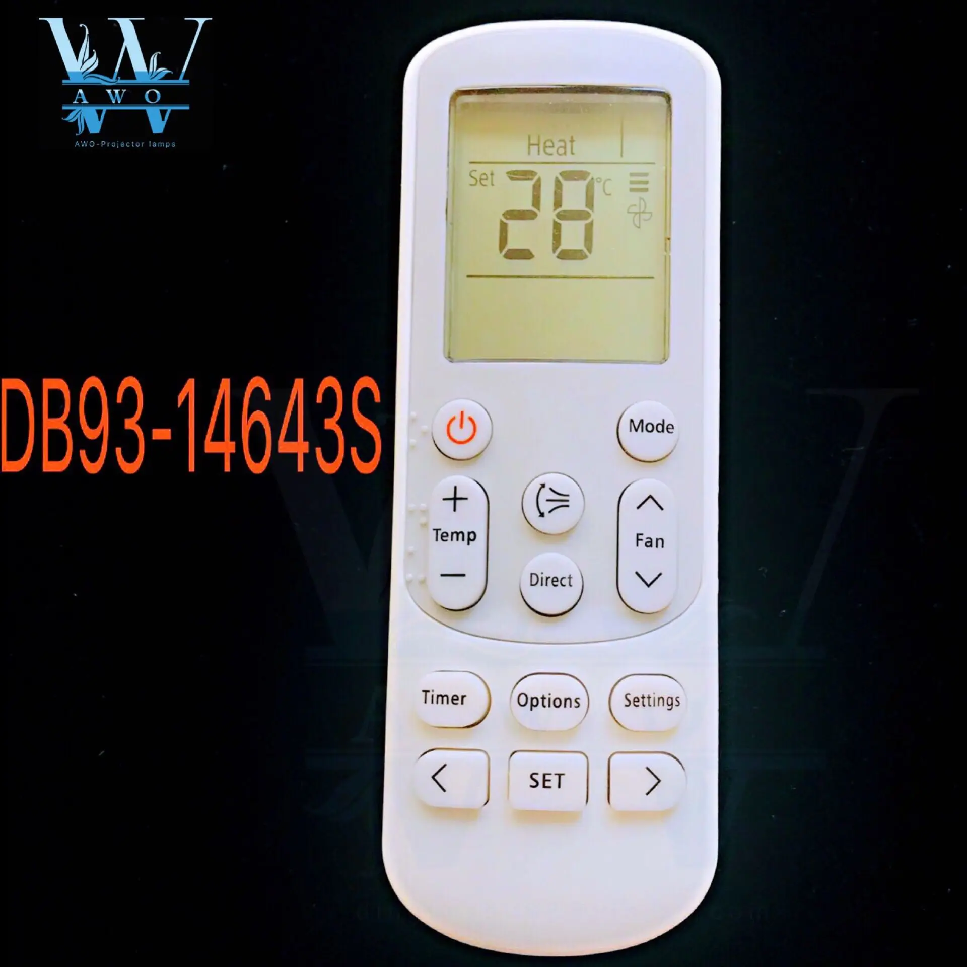 NEW Air ConditionerRemote Control Suitable for samsung DB93-14643 DB93-1463T DB93-1463S KT3X007 DB93-14643S