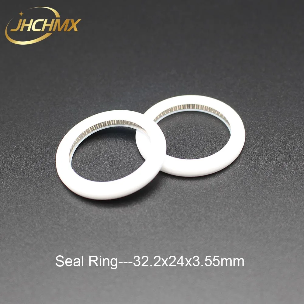 JHCHMX Original Raytools Laser Ceramic Sensor Cable Seal Ring Protective Windows 27.9*4.1/24.9*1.5mm Raytools Laser Head Parts