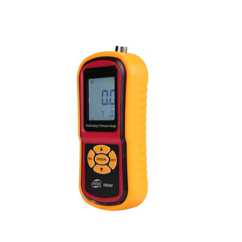 Portable Digital Film/Coating Thickness Gauge LCD Split Paint Plating Coating Thickness Meter With Magnetic Probe Rnage:0-1800um