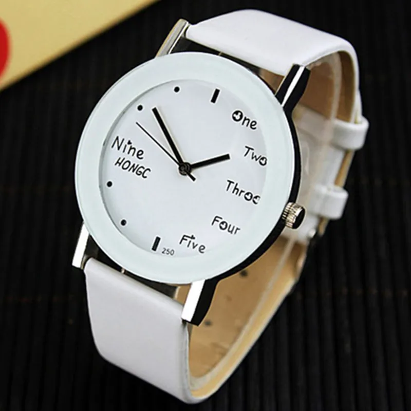 Yazole marke frauen uhren mode casual frauen uhren lederband damen uhr frauen uhr relogio feminino reloj mujer