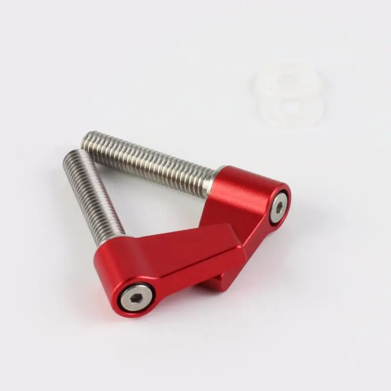 30mm de comprimento m6 polegar rathet wingnut parafuso fr dslr câmera rig 15mm haste sistema tripé acessórios 3-axis cardan estabilizador de mão