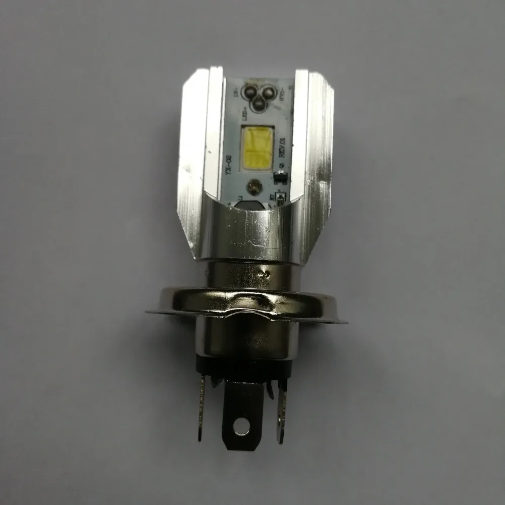 1 Máy Tính DC12V H4 Xe Máy LED Xe Máy Đèn Pha Xe Đạp Sương Mù Đèn Bóng Đèn