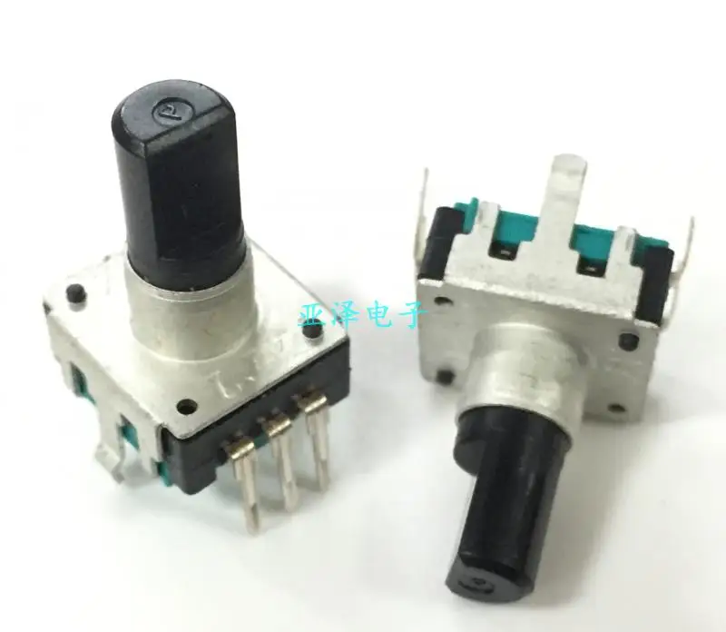 5pcs  Taiwan produces EC12 encoder, car audio encoder, code switch 24, positioning 15 axis long digital potentiometer