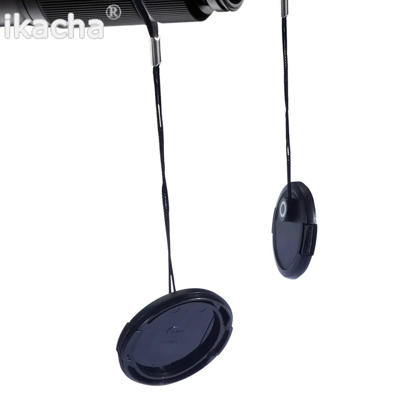 니콘 렌즈 캡 키퍼 홀더 가죽 끈, 니콘 D7200 D7100 D7000 D3400 D3300 D3200 D3100 D5500 D5400 D5300 D800 D600 D750 D300, 5 개