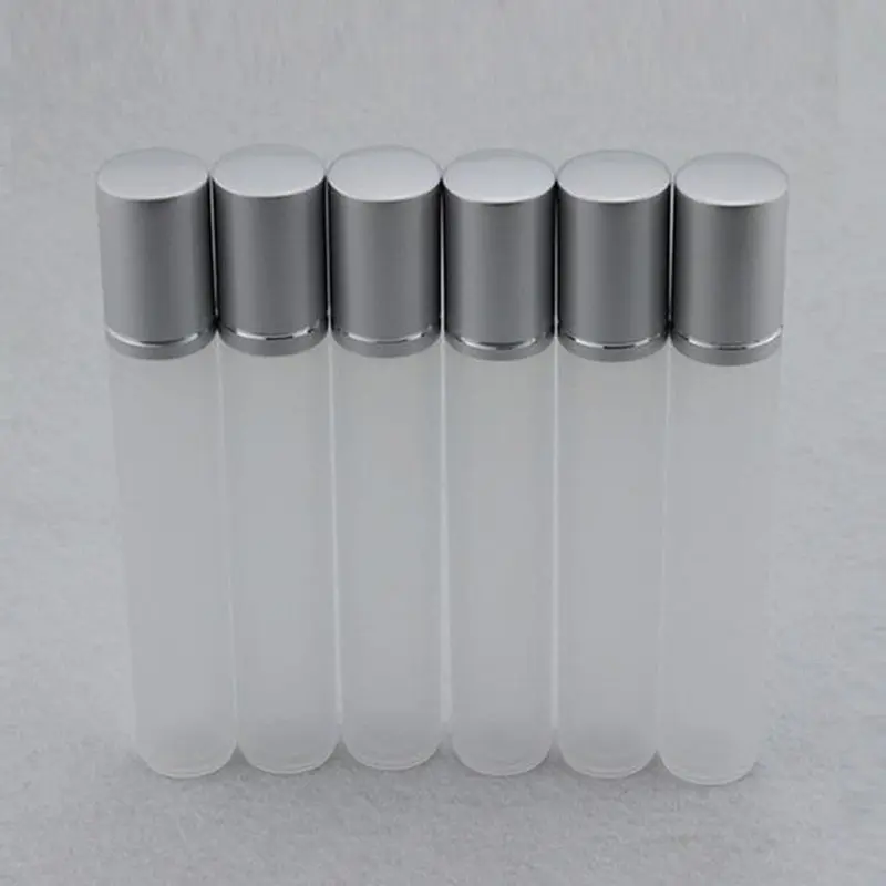 15ml frosted ball bottle of eye cream essence oil coated steel ball for liquid Cosmetics