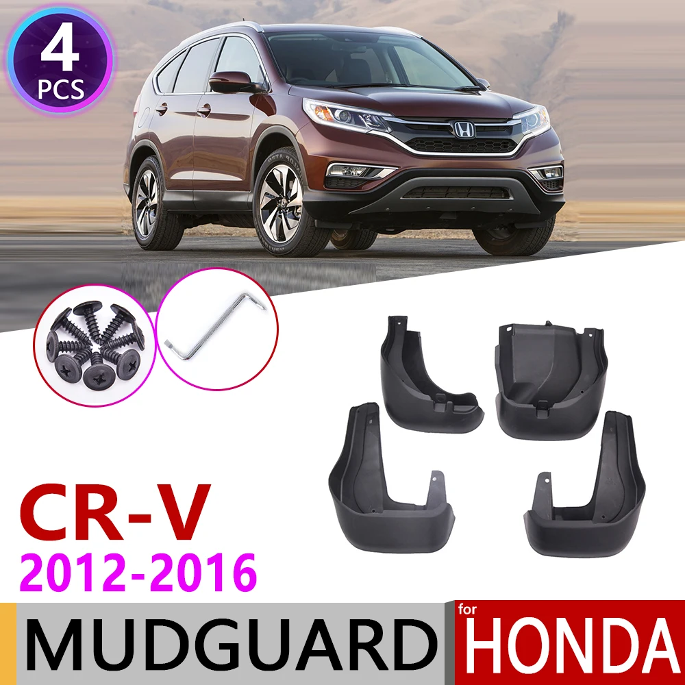 

Для Honda CR-V 2012 ~ 2016 CR V CRV передний и задний автомобильный брызговик, брызговик, брызговики, аксессуары 2013 2014 2015