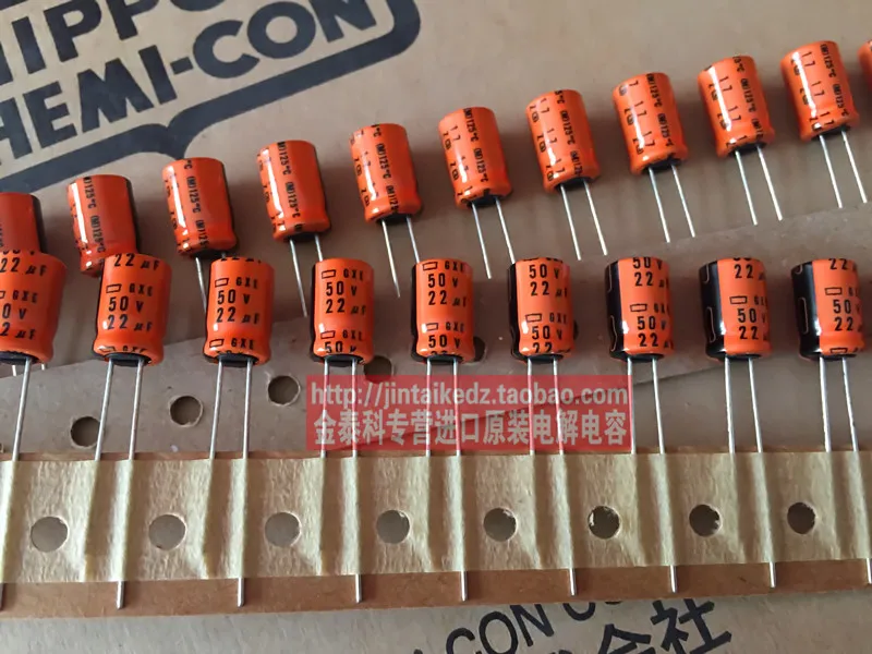 

2020 hot sale 30PCS/50PCS Japan 50V22UF GXE 8X11.5 high temperature 125 degrees NIPPON electrolytic capacitors free shipping