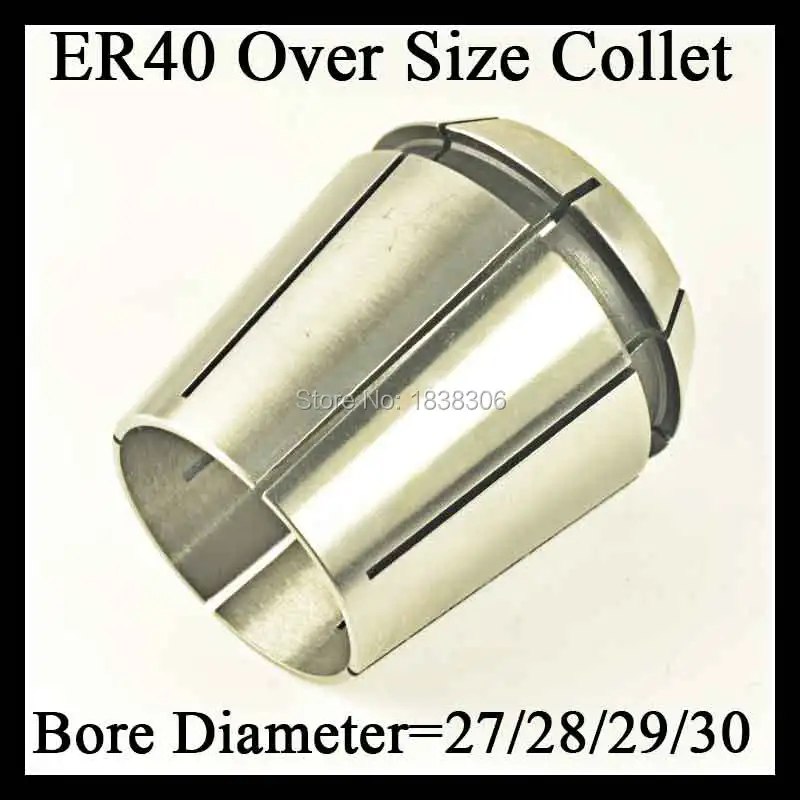 1pcs ER 40 ER40 over size Spring collet clamping tool drill chuck arbors for CNC milling lathe tool/milling cutter DIN 6499B