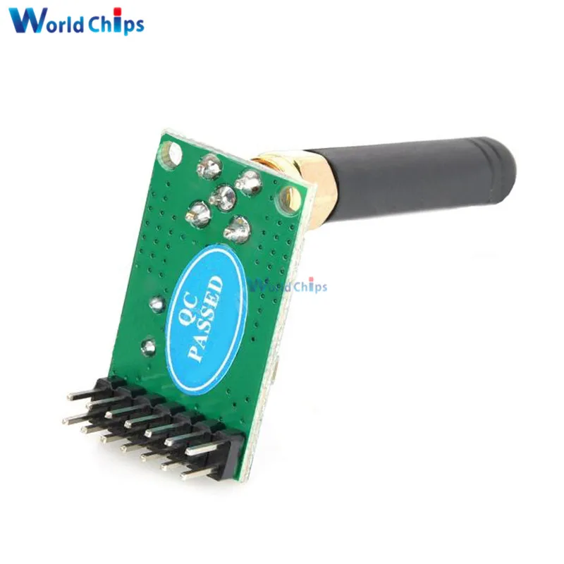 NRF905 Wireless Transceiver Module Wireless Transmitter Receiver Board NF905SE With Antenna FSK GMSK Low Power 433 868 915 MHz