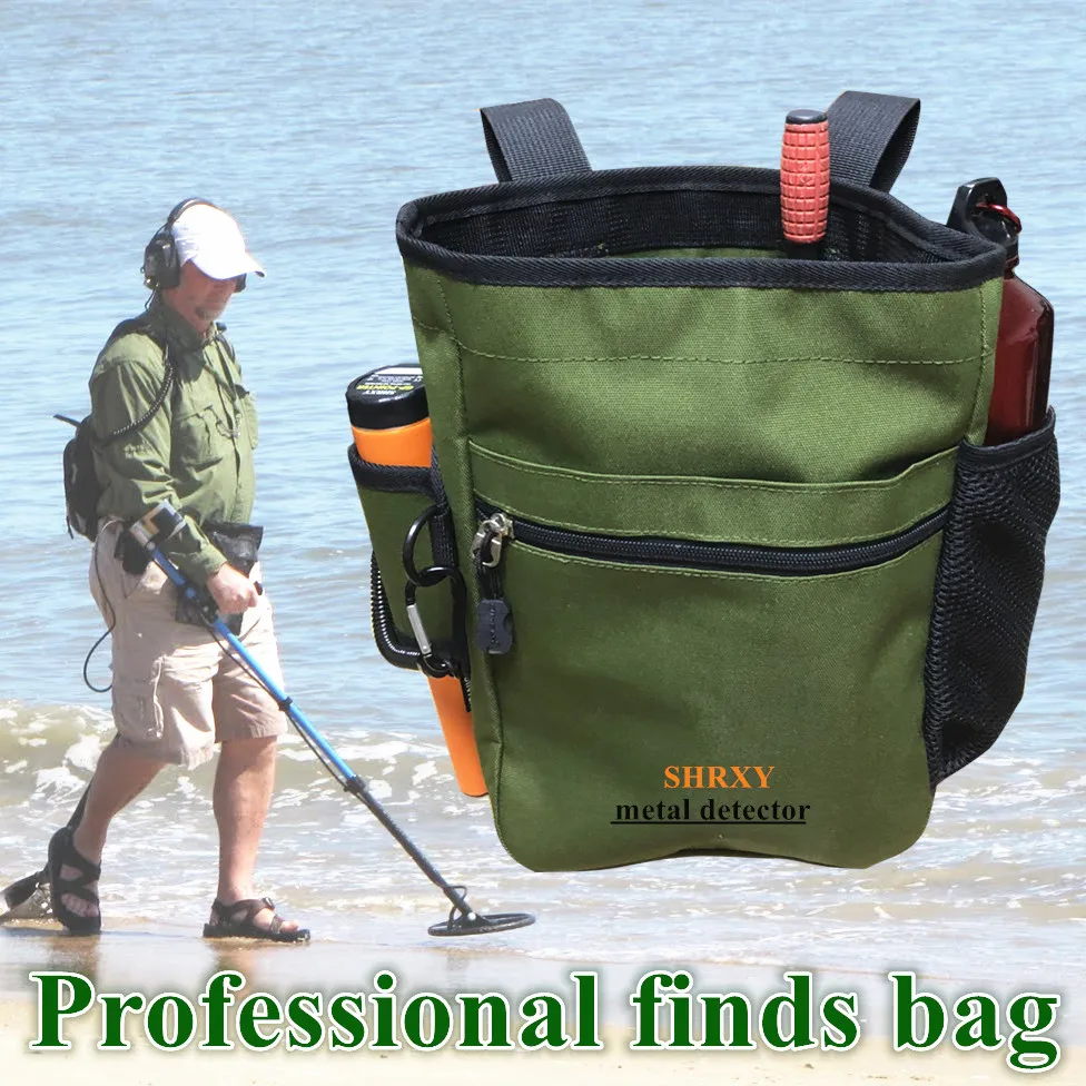 Metal Detecting Finds Bag Multipurpose Digger Pouch Tools Bag for PinPointer Xp ProPointers Detector