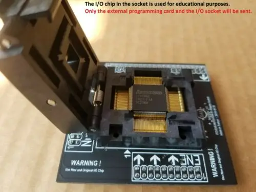 ENE,ITE,Nuvoton External IO EC Programming Adapter (For SAS and Vertyanov V3,V2) Works with SAS and Vertyanov I/O programmer