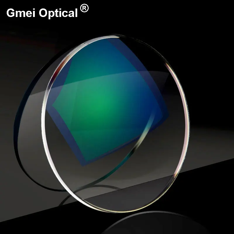 Radiation Protection 1.61 High-Index Thin Clear Optical Lens HMC EMI Asphere Anti UV Myopia Hyperopia Prescription Lenses