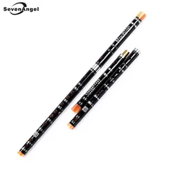 Chinese Bamboo Flute White Brass Joints  C D E F G Key woodwind  Musical Instruments Transverse Flauta Dizi Free shipping