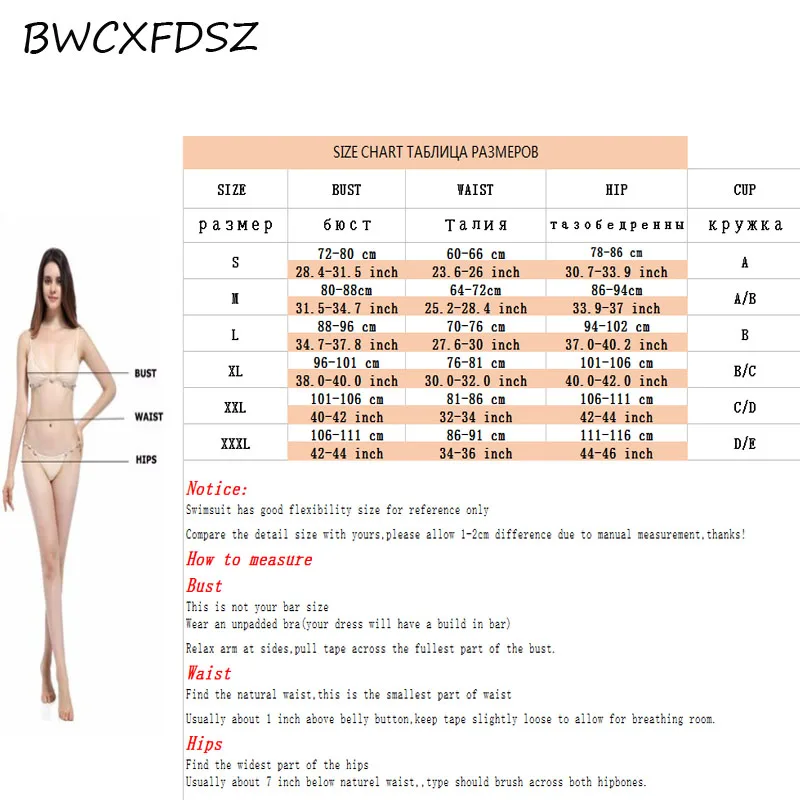 BWCXFDSZ 2018 Bộ Bikini Áo Tắm Biquini Đồ Bơi Phụ Nữ Cao Cổ Eo Cao In Bandage Hồ Tắm Phù Hợp Với Bãi Biển Swim Wear