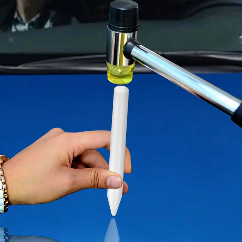 Super PDR Knock Down Tap Down Tools penna in Nylon bianco Knock Down Tool strumenti di riparazione ammaccature senza vernice strumento manuale Kit di estrazione della porta