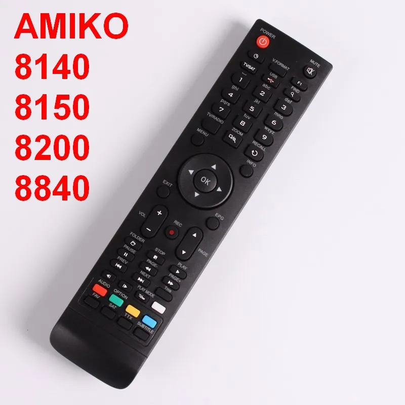 Remote Control For AMIKO Mini HD 8150 8200 8300 8360 8840 SHD 7900  8000 8110 8140  STHD 8820,8800, Micro combo