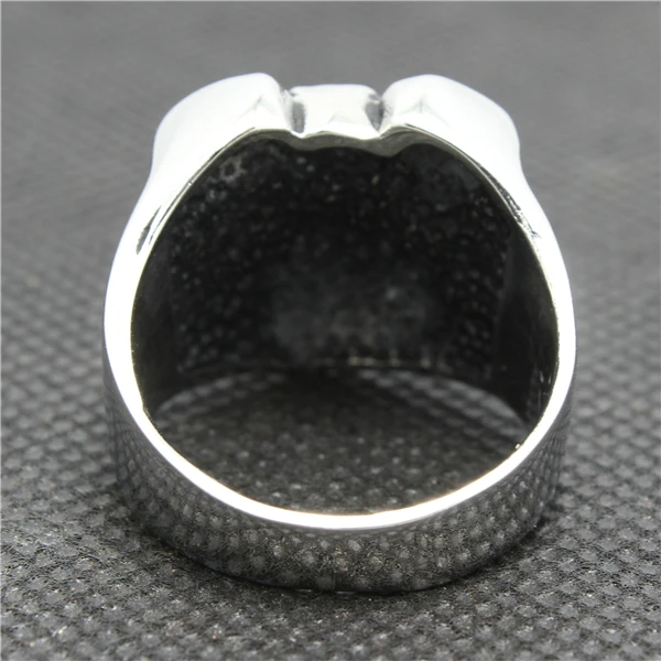 316L Stainless Steel Engine Biker Ring Mens Motorcycle Engine Biker Ring Cool