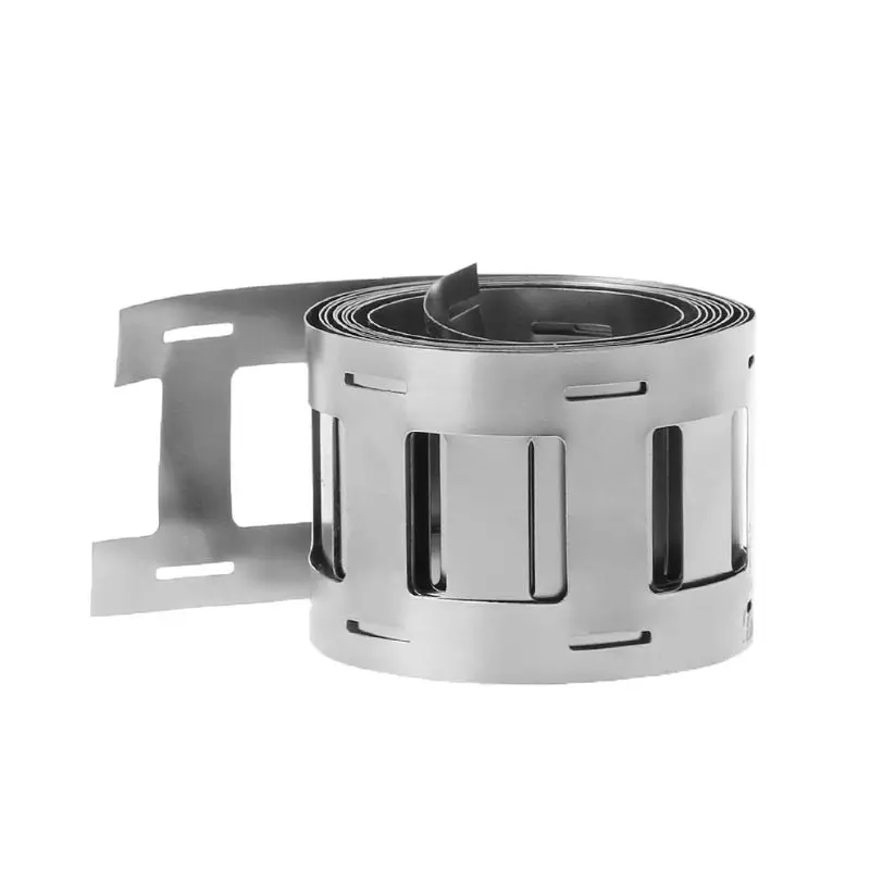 Никелевая лента для литий-ионных батарей, 10 м, никелевая лента для хранения аккумуляторов 18650, 0,12 мм