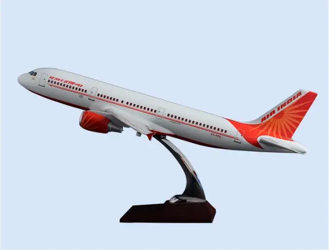 47cm Resin SAS Northern Europe Airlines A340 Plane Model Airbus Scandinavian  India A320 Airways AircraftAviation Model Toy Gift