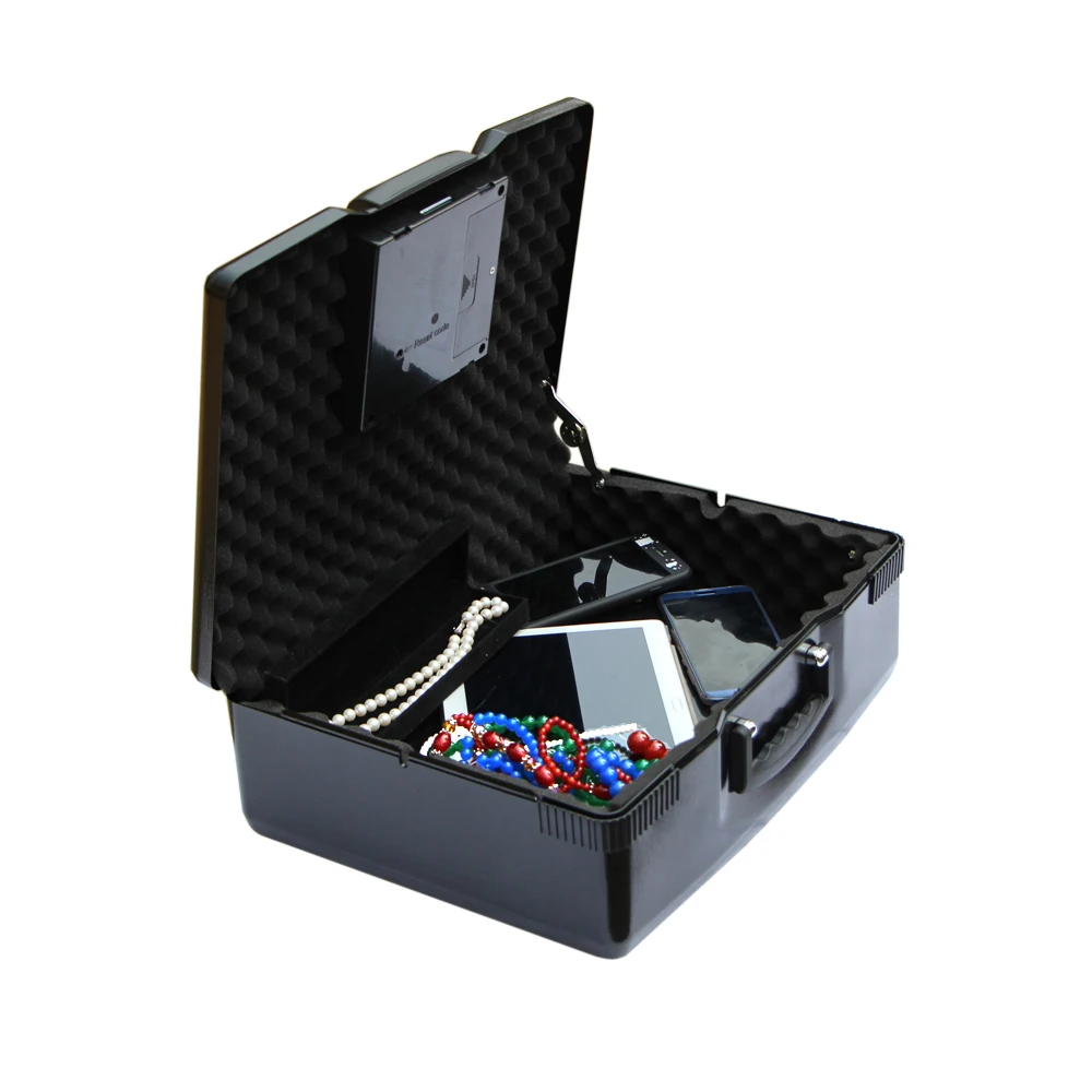 Mini Portable Anti-Theft Electronic Password Lock Box for Traveling Trunk Cash Jewelry Hotel Safe Box Security Code Unlock Safes