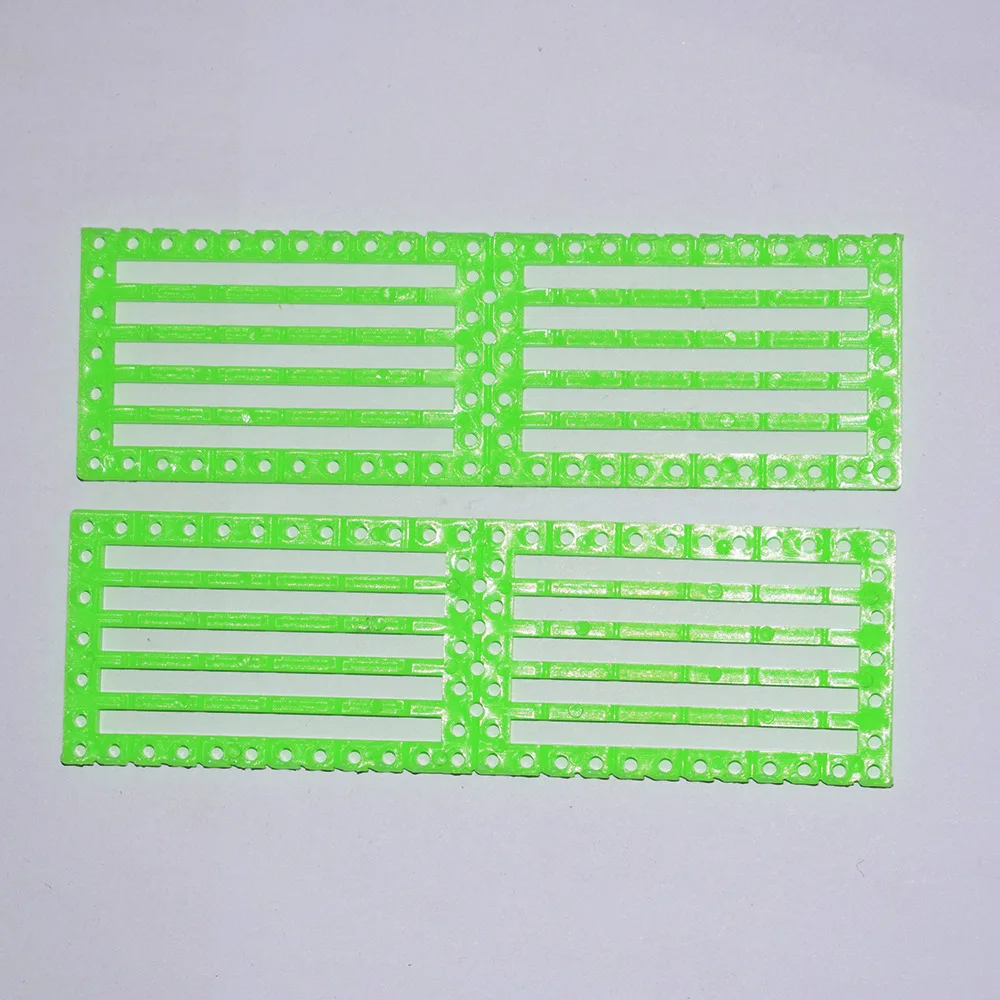 5/100 sztuk 37.5x120mm z tworzywa sztucznego funkcja obudowa dron samochodów rc samolot robota dziecięce zabawki dla chłopców diy akcesoria dla dzieci montessori