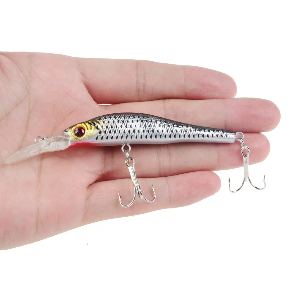 Minnow Fishing-Lure Crankbait-Tackle Hard-Bait Deep-Swim-Wobbler Pike Artificial Pesca