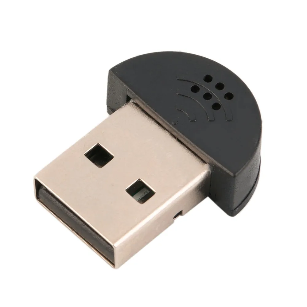 جديد سوبر ميني USB 2.0 ميكروفون محول الصوت لأجهزة الكمبيوتر المحمول الكمبيوتر المحمول بالجملة