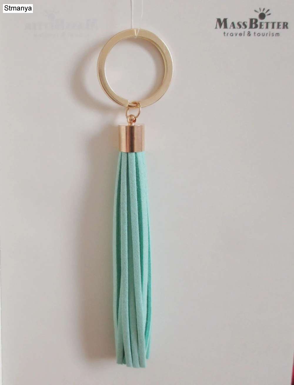 New Women Tassel Key Chain Fashion bag charm accessories Tassel Car Key Ring Korean velvet leather Key Holder Best gift jewelry