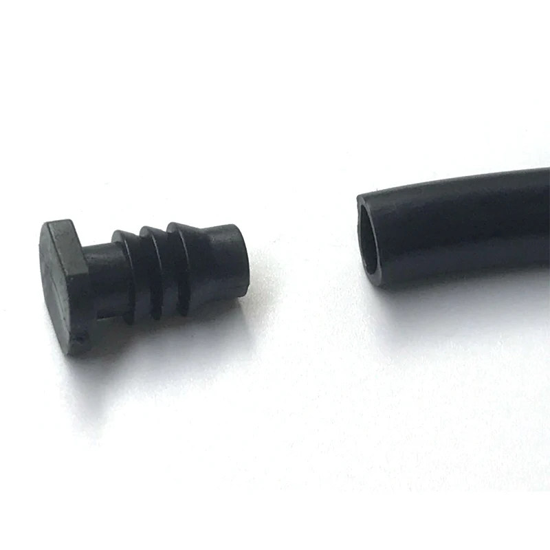 10 szt. Zaślepki na końcówkę węża kolczastowe 8mm nawadnianie ogrodu System rolniczy narzędzia do zamykania zaślepek rur