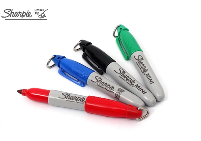 Sharpie 35113 4/8pcs Compact Mini Marker with Keychain Carrying