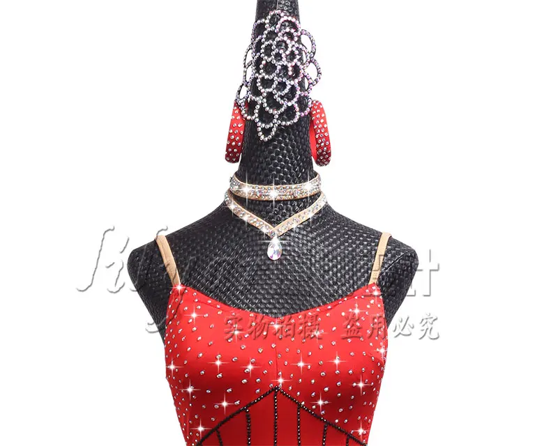 latin dance dress Costume masquerade party Dance clothing competition clothing