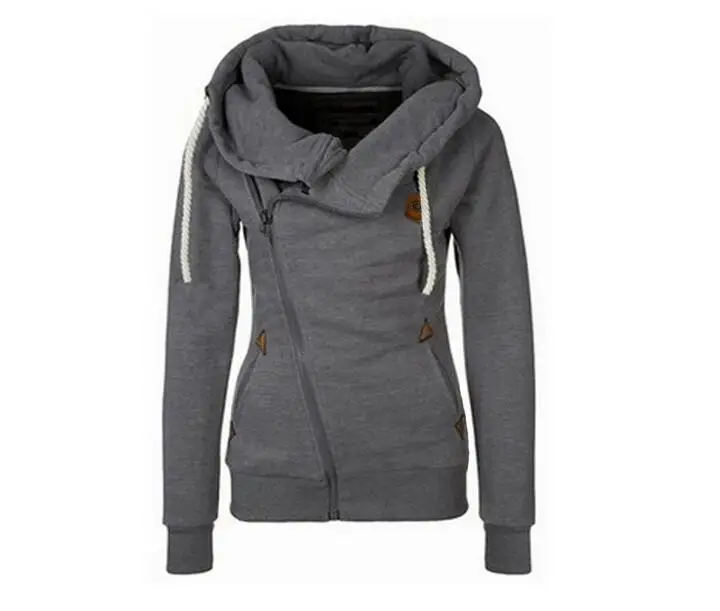 Felpe con cappuccio da donna Casual autunno inverno felpe con cerniera da donna felpe con cappuccio da donna spesse addensate