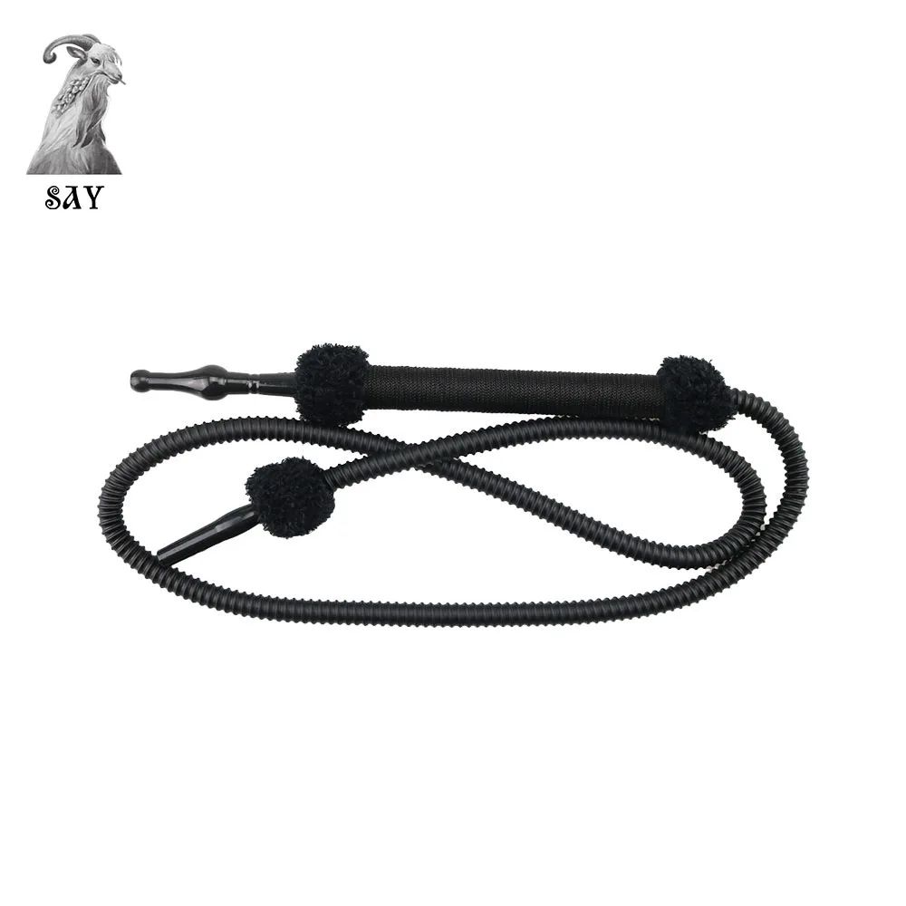 

SY Acrylic Shisha Hose Smoking Pipe Long Accessories Hookah Hose High Quality Fabric 2.0m 1Set