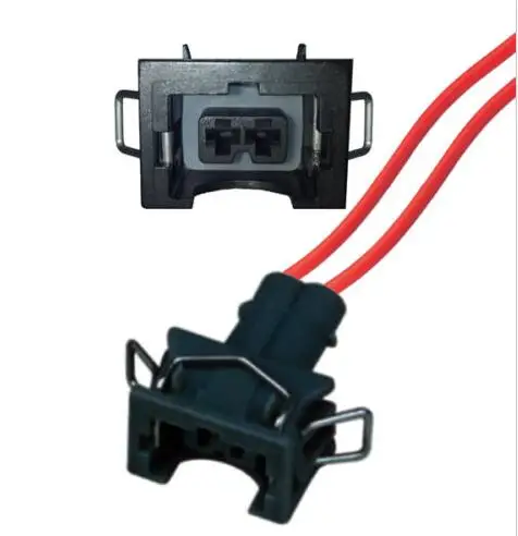 Fuel Injection Connector for BOSCH EV1 LOW with cable (Female) car injector plug wire harness