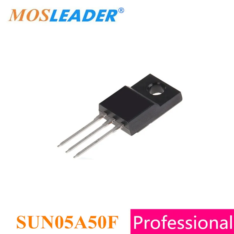 

Mosleader TO220F SUN05A50F 50 шт. N-Channel 500V SUN05A50 высококачественные Mosfets