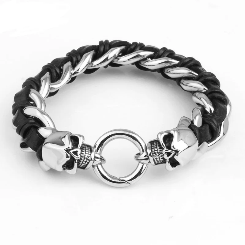 

Titanium steel men 's bracelet zodiac leader alternative fashion trend men' s boutique bracelet