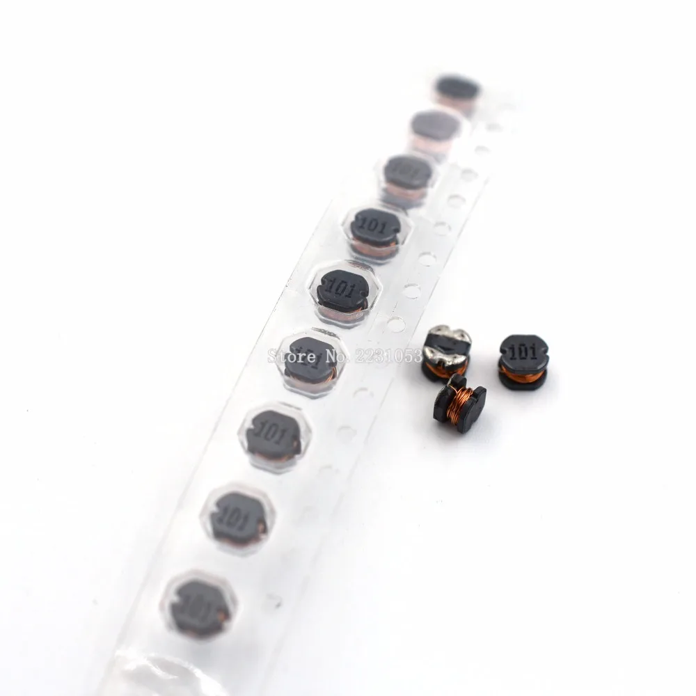 10PCS CD43 100uH 100UH 101 SMD Power Inductor 4.5*4.0*3.2mm SMD Inductance