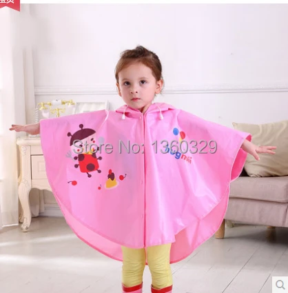 Kids Raincoat Child Rain Coat Rain Poncho for Kids yupi capa de chuva Rain Jacket Boys poncho Para la lluvia Rainwear Fabrics image 2