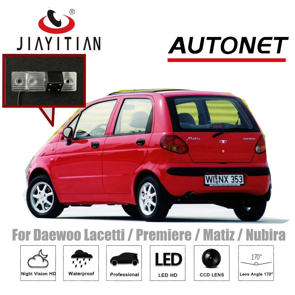 JIAYITIAN Rear Camera For Chevrolet Daewoo Lacett /Premiere/Matiz/Nubira CCD Backup camera Reverse Camera/License Plate camera