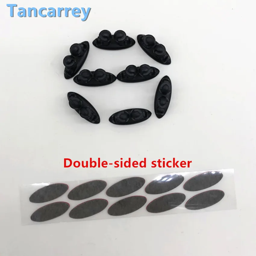 high quality 8Pcs Car Wire Tie Clip Fixer sticker for Toyota avensis Corolla Prius RAV4 Camry Reiz Venza Highlander Prado